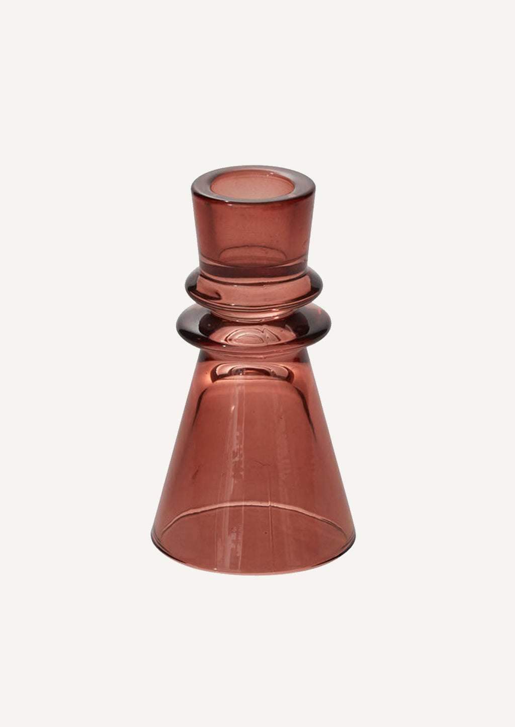 Ceylon Glass Taper Holder