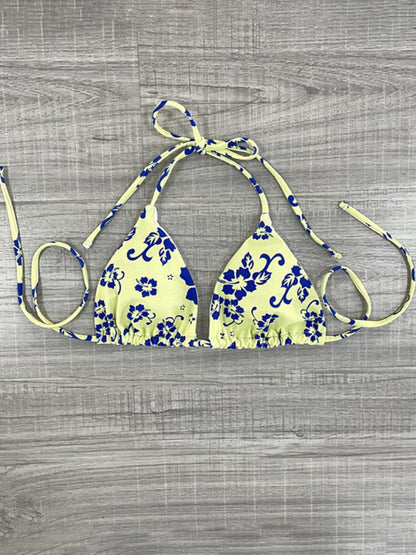 Womens Floral Print Triangle Two Piece Bikini SIZE S-L